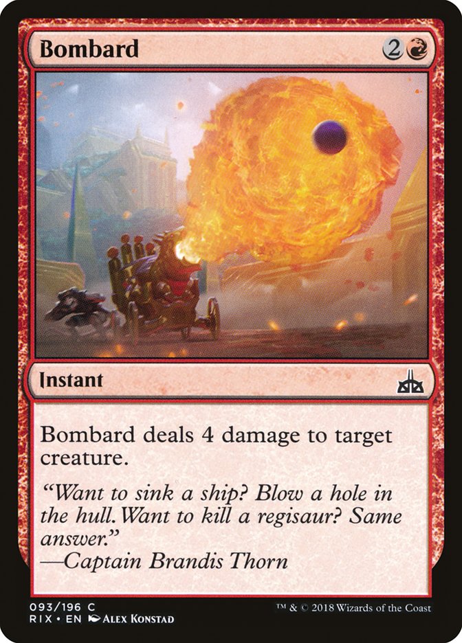 Bombard [Rivals of Ixalan] | Exor Games Bridgewater