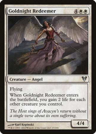 Goldnight Redeemer [Avacyn Restored] | Exor Games Bridgewater