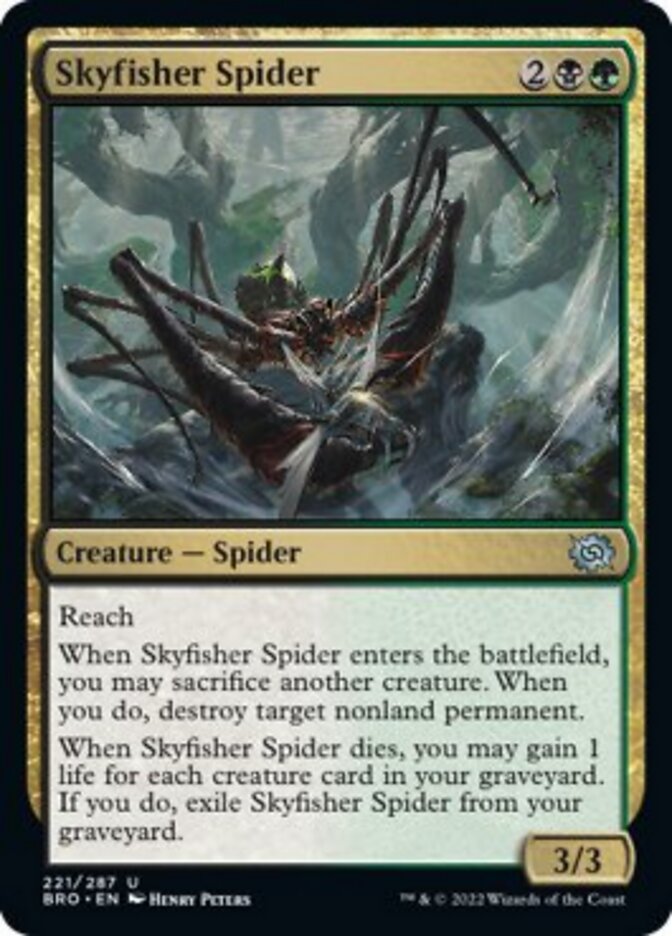 Skyfisher Spider [The Brothers' War] | Exor Games Bridgewater