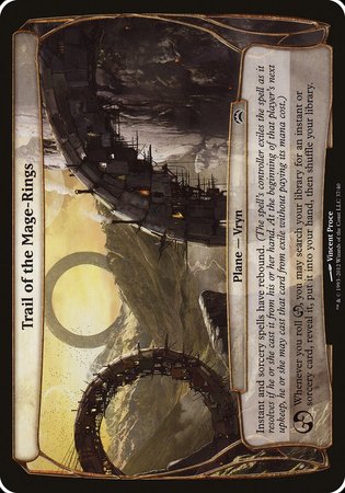 Trail of the Mage-Rings (Planechase 2012) [Planechase 2012 Planes] | Exor Games Bridgewater