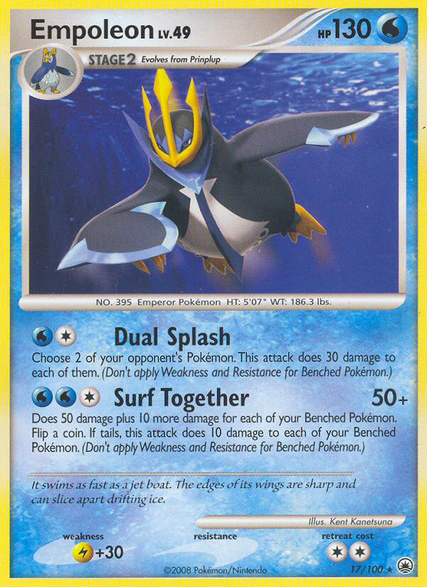 Empoleon (17/100) [Diamond & Pearl: Majestic Dawn] | Exor Games Bridgewater