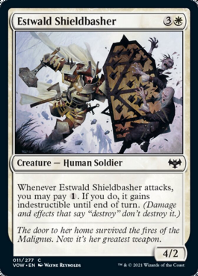 Estwald Shieldbasher [Innistrad: Crimson Vow] | Exor Games Bridgewater