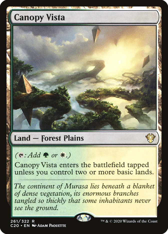 Canopy Vista [Commander 2020] | Exor Games Bridgewater