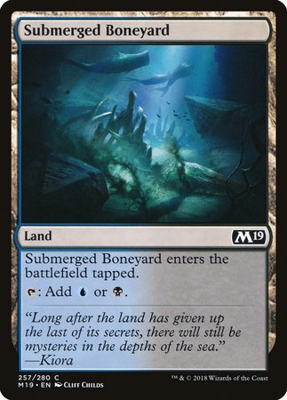 Submerged Boneyard [Core Set 2019] | Exor Games Bridgewater