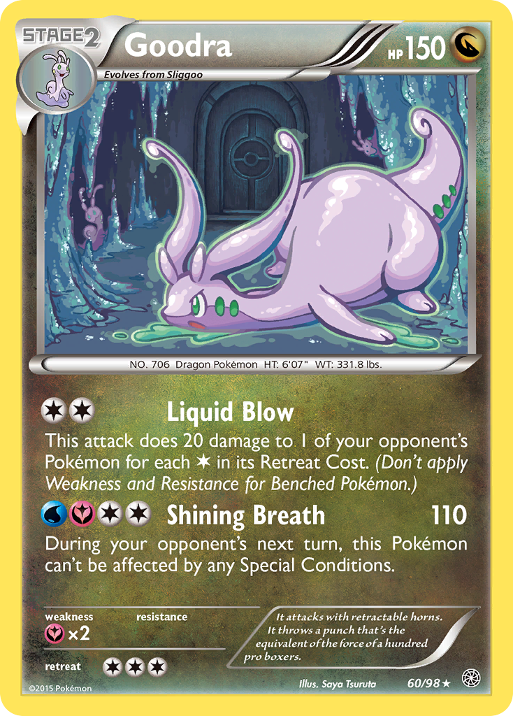 Goodra (60/98) [XY: Ancient Origins] | Exor Games Bridgewater