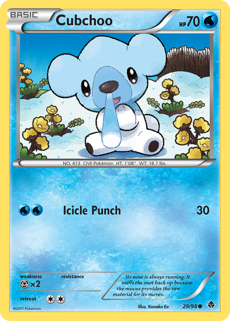 Cubchoo (29/98) [Black & White: Emerging Powers] | Exor Games Bridgewater