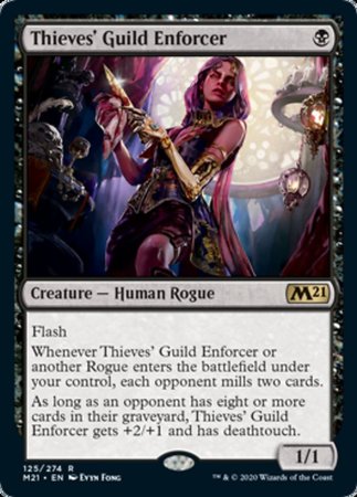 Thieves' Guild Enforcer [Core Set 2021] | Exor Games Bridgewater