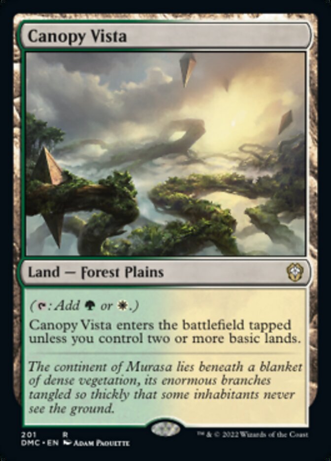 Canopy Vista [Dominaria United Commander] | Exor Games Bridgewater