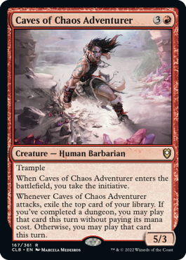 Caves of Chaos Adventurer [Commander Legends: Battle for Baldur's Gate] | Exor Games Bridgewater