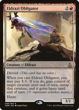 Eldrazi Obligator [Oath of the Gatewatch] | Exor Games Bridgewater