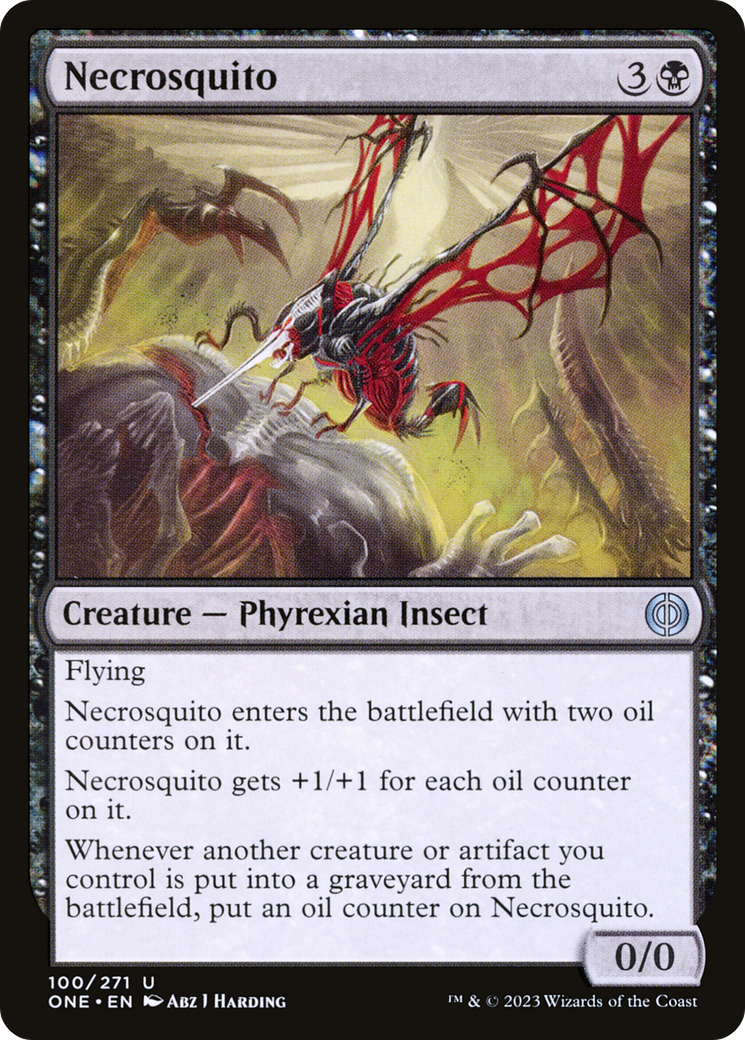 Necrosquito [Phyrexia: All Will Be One] | Exor Games Bridgewater