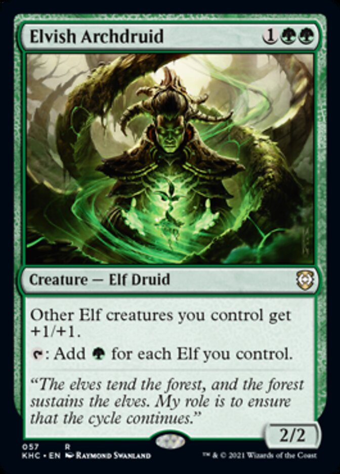 Elvish Archdruid [Kaldheim Commander] | Exor Games Bridgewater