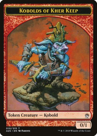 Kobolds of Kher Keep Token (010) [Masters 25 Tokens] | Exor Games Bridgewater