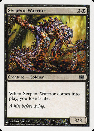 Serpent Warrior [Eighth Edition] | Exor Games Bridgewater