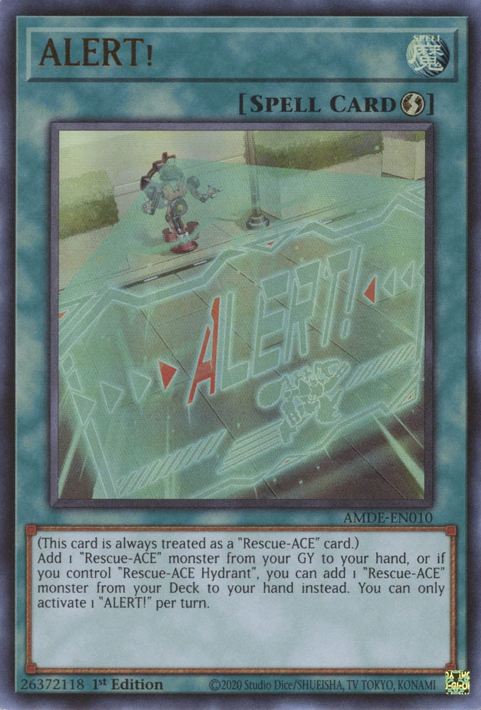 ALERT! [AMDE-EN010] Ultra Rare | Exor Games Bridgewater