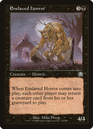 Enslaved Horror [Mercadian Masques] | Exor Games Bridgewater