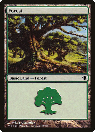 Forest (353) [Commander 2013] | Exor Games Bridgewater