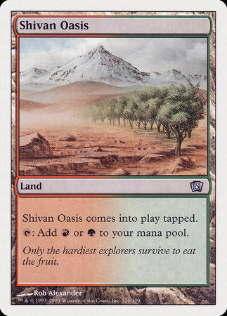 Shivan Oasis [Eighth Edition] | Exor Games Bridgewater