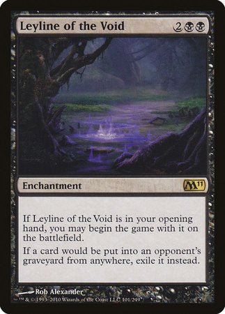 Leyline of the Void [Magic 2011] | Exor Games Bridgewater