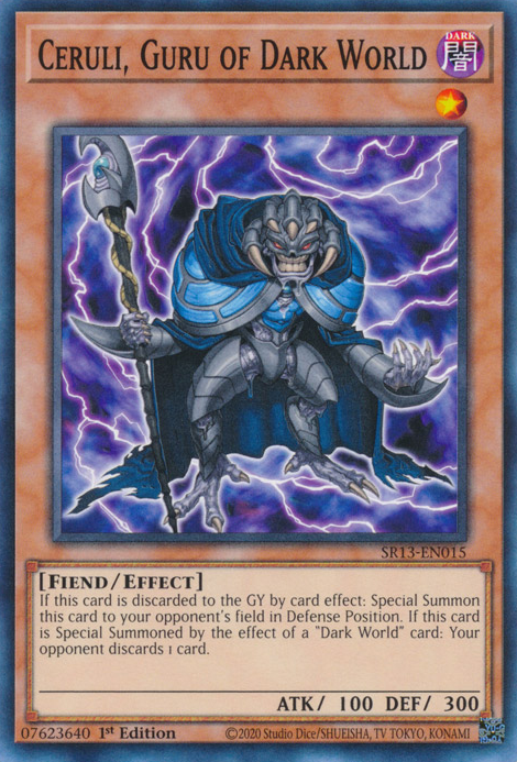 Ceruli, Guru of Dark World [SR13-EN015] Common | Exor Games Bridgewater