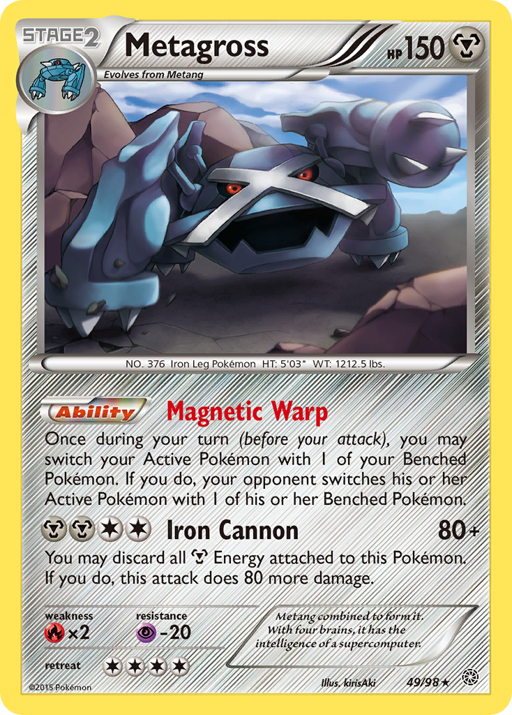 Metagross (49/98) [XY: Ancient Origins] | Exor Games Bridgewater