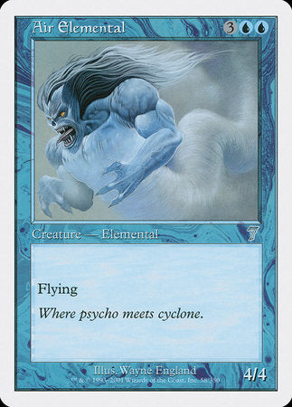 Air Elemental [Seventh Edition] | Exor Games Bridgewater