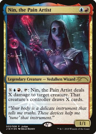 Nin, the Pain Artist [Judge Gift Cards 2018] | Exor Games Bridgewater