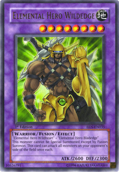 Elemental Hero Wildedge [EEN-EN035] Ultra Rare | Exor Games Bridgewater