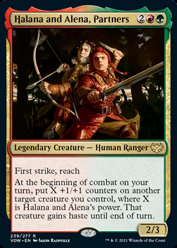 Halana and Alena, Partners [Innistrad: Crimson Vow] | Exor Games Bridgewater