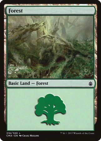 Forest (316) [Commander Anthology] | Exor Games Bridgewater