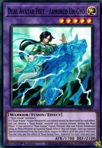 Dual Avatar Feet - Armored Un-Gyo [PHRA-EN033] Super Rare | Exor Games Bridgewater