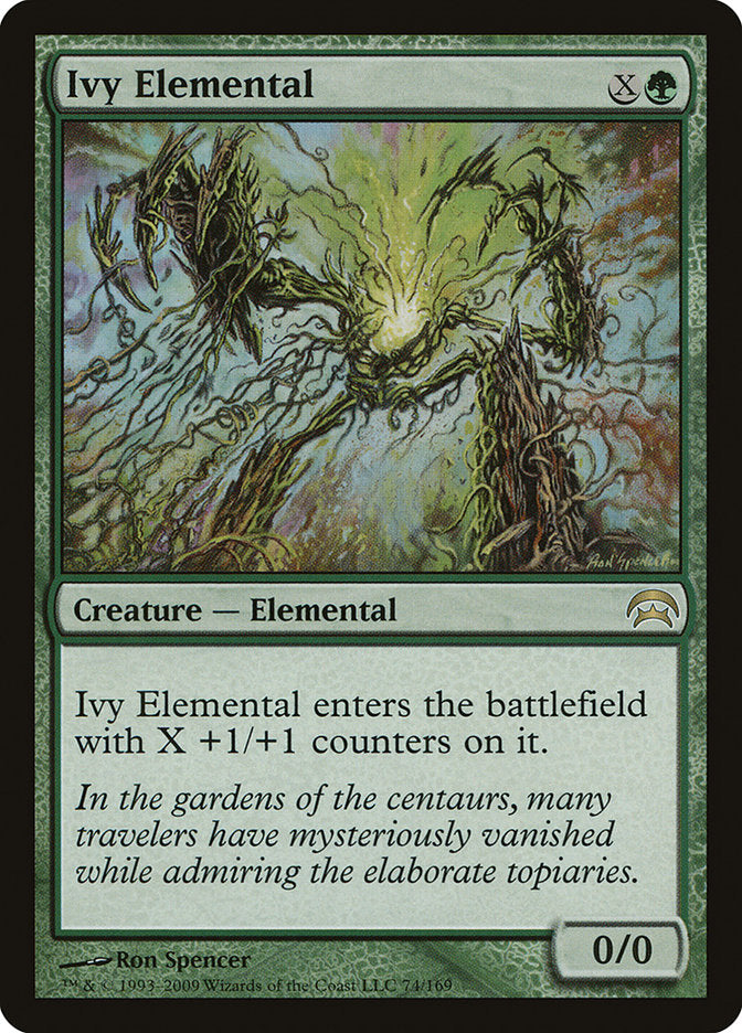 Ivy Elemental [Planechase] | Exor Games Bridgewater