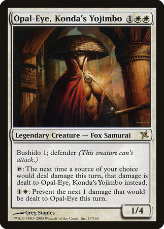 Opal-Eye, Konda's Yojimbo [Betrayers of Kamigawa] | Exor Games Bridgewater