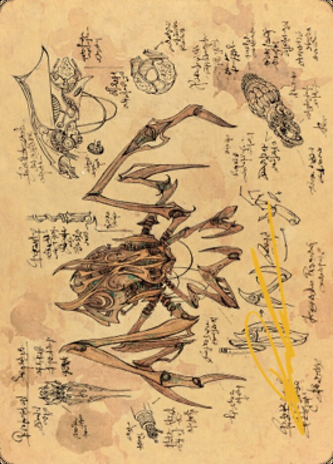 Scrap Trawler Art Card (Gold-Stamped Signature) [The Brothers' War Art Series] | Exor Games Bridgewater
