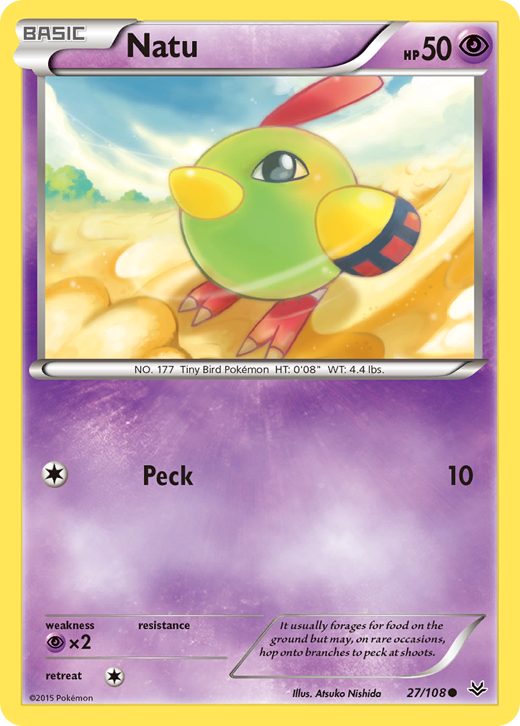 Natu (27/108) [XY: Roaring Skies] | Exor Games Bridgewater