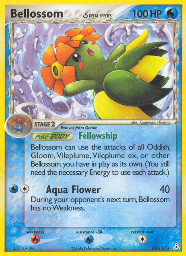 Bellossom (19/110) (Delta Species) [EX: Holon Phantoms] | Exor Games Bridgewater