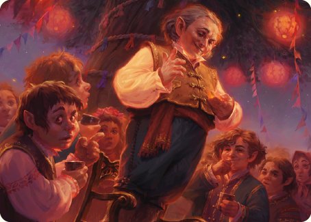 Bilbo, Retired Burglar Art Card [The Lord of the Rings: Tales of Middle-earth Art Series] | Exor Games Bridgewater