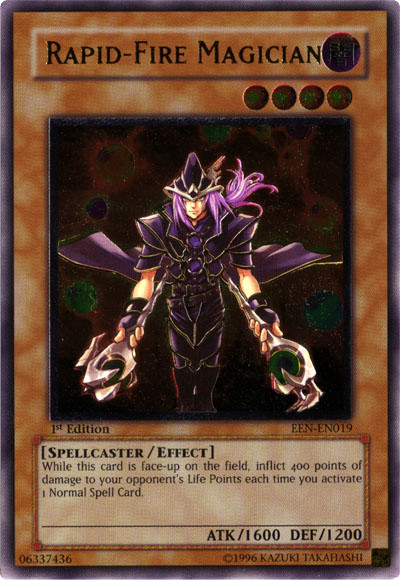 Rapid-Fire Magician [EEN-EN019] Ultimate Rare | Exor Games Bridgewater