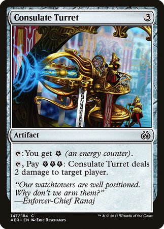 Consulate Turret [Aether Revolt] | Exor Games Bridgewater