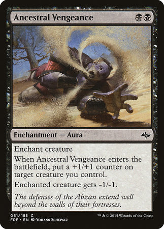 Ancestral Vengeance [Fate Reforged] | Exor Games Bridgewater