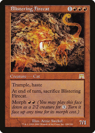 Blistering Firecat [Onslaught] | Exor Games Bridgewater