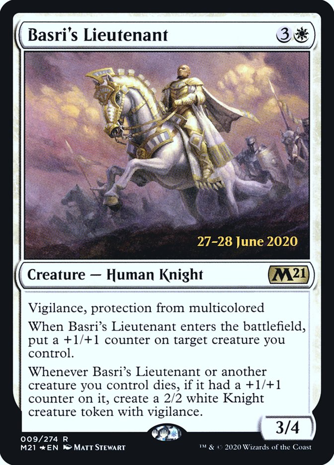 Basri's Lieutenant  [Core Set 2021 Prerelease Promos] | Exor Games Bridgewater