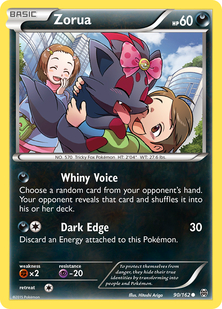 Zorua (90/162) [XY: BREAKthrough] | Exor Games Bridgewater