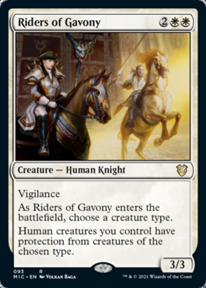 Riders of Gavony [Innistrad: Midnight Hunt Commander] | Exor Games Bridgewater