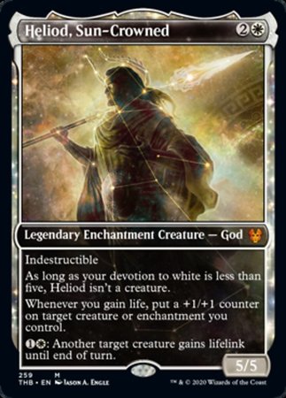 Heliod, Sun-Crowned (Showcase) [Theros Beyond Death] | Exor Games Bridgewater