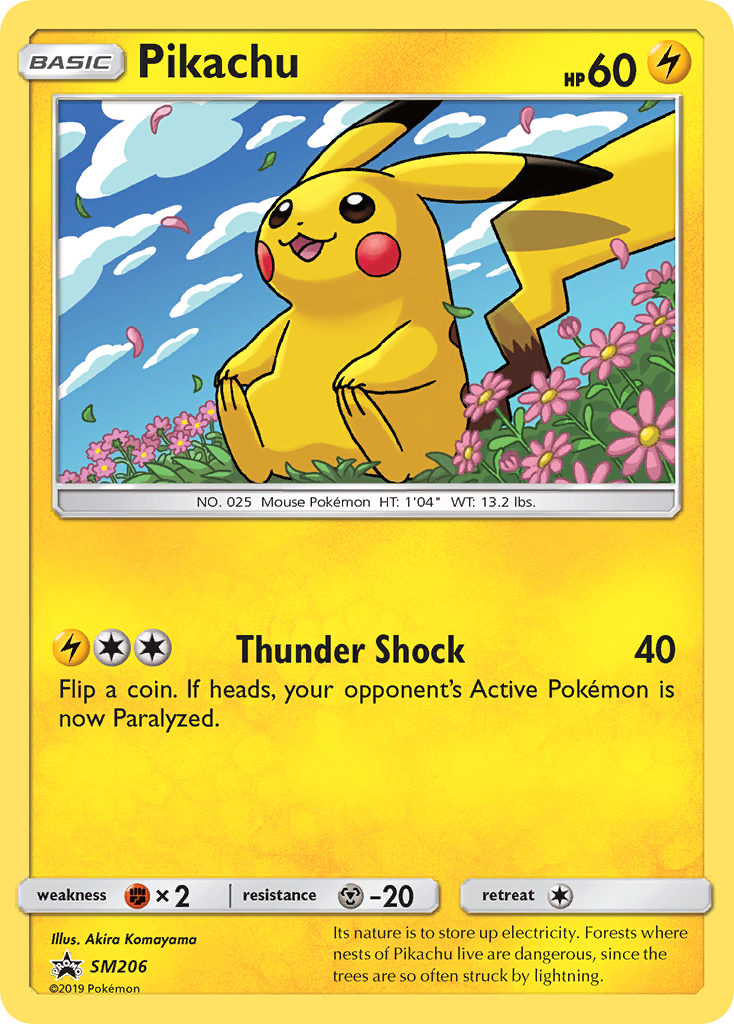 Pikachu (SM206) [Sun & Moon: Black Star Promos] | Exor Games Bridgewater