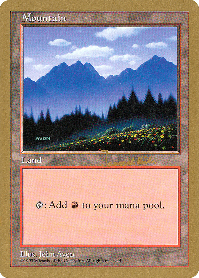 Mountain (jk445) (Janosch Kuhn) [World Championship Decks 1997] | Exor Games Bridgewater