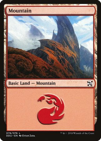 Mountain (76) [Duel Decks: Elves vs. Inventors] | Exor Games Bridgewater