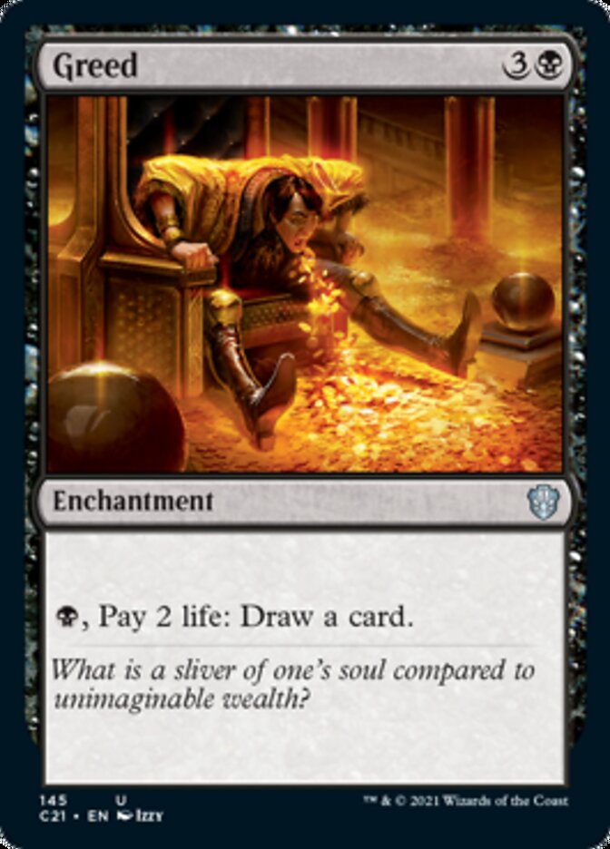 Greed [Commander 2021] | Exor Games Bridgewater