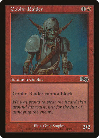 Goblin Raider [Urza's Saga] | Exor Games Bridgewater